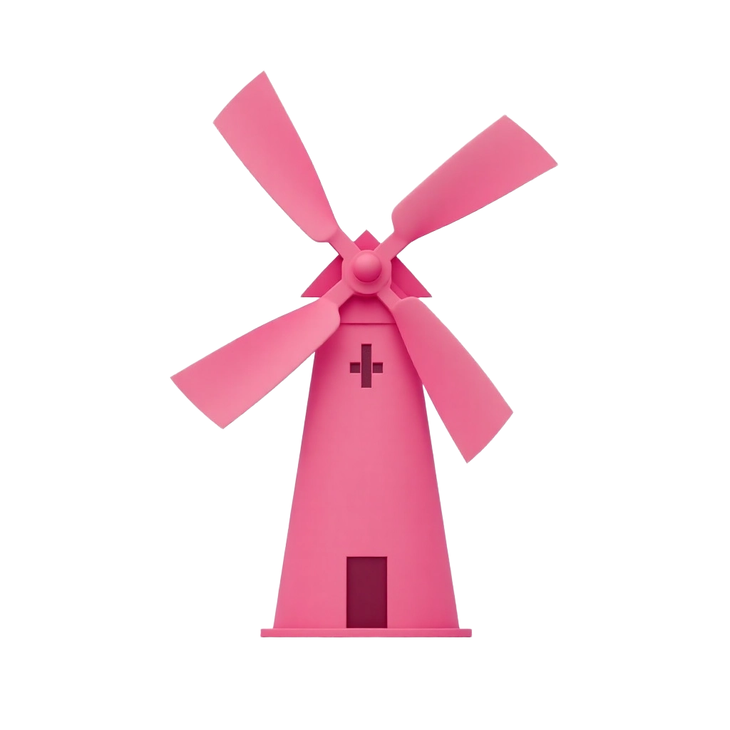 Pink Windmill